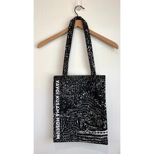 Rare Yayoi Kusama Museum Black & White Tote Bag Tokyo Japan Art Tote